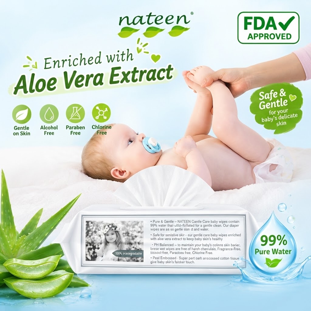 Enriched with aloe vera extract