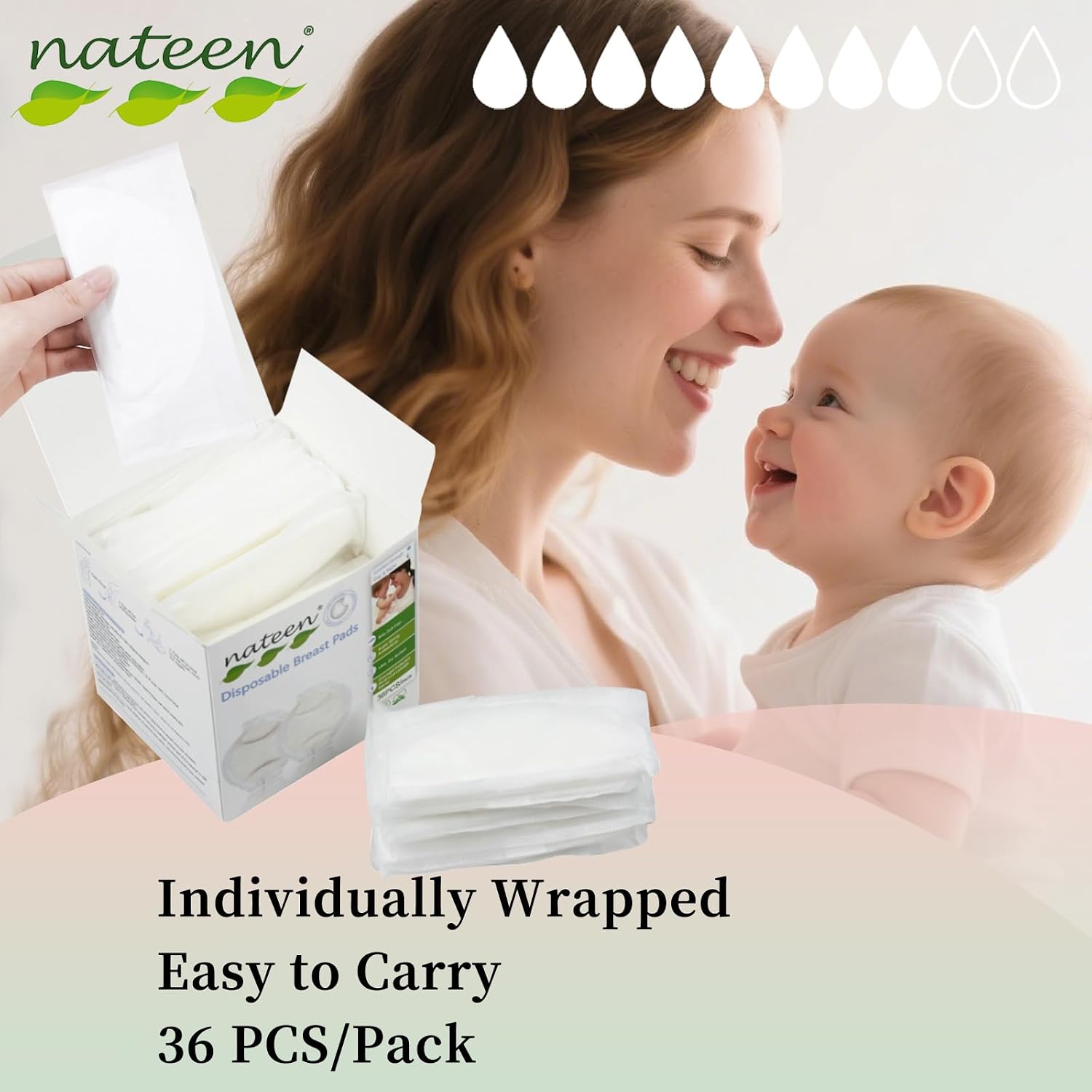 Individually wrapped, easy to carry